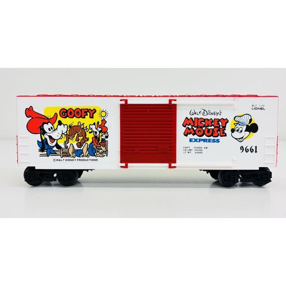 Lionel Goofy Hi-Cube Box Car Walt Disney's Mickey Mouse Express 6-9661 - Picture 2 of 10